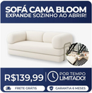 Sofá Cama Linho - Expansão Automática