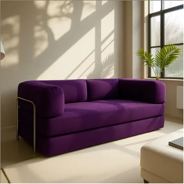 Sofá Cama Linho - Expansão Automática